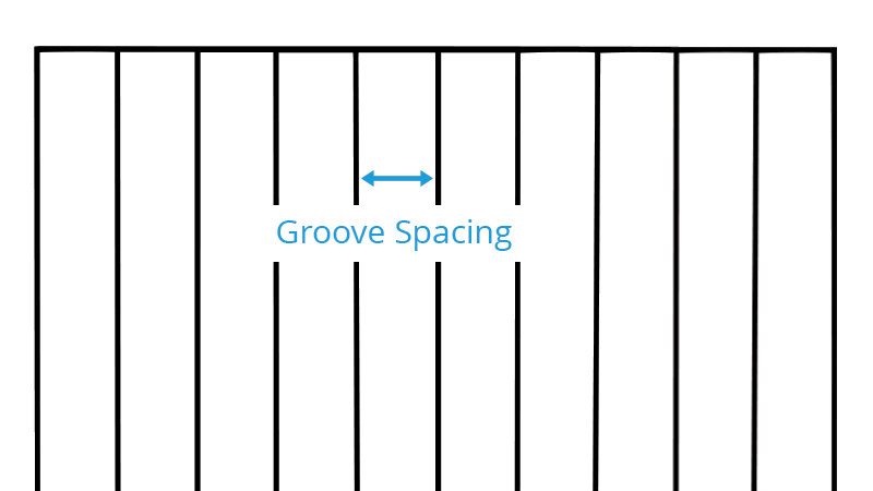 V-Groove Wall Panels, Grooved MDF Wall Board